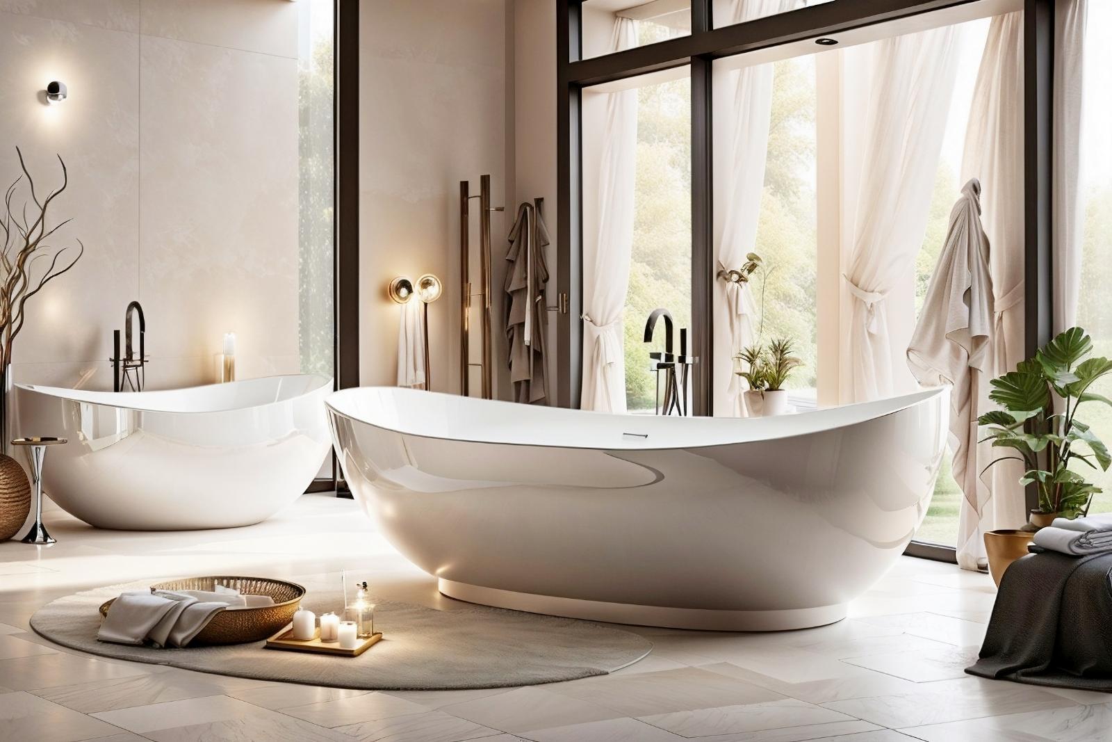 Luxurious Freestanding Bathtubs